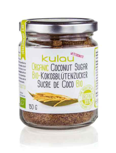 KULAU Organic Coconut Sugar 150 g