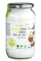 4 × KULAU Bio-Kokosöl 1 l
