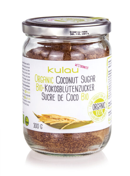 KULAU Organic Coconut Sugar 300 g