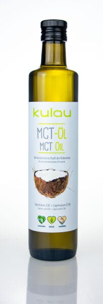 6 x KULAU MCT-Öl 500 ml